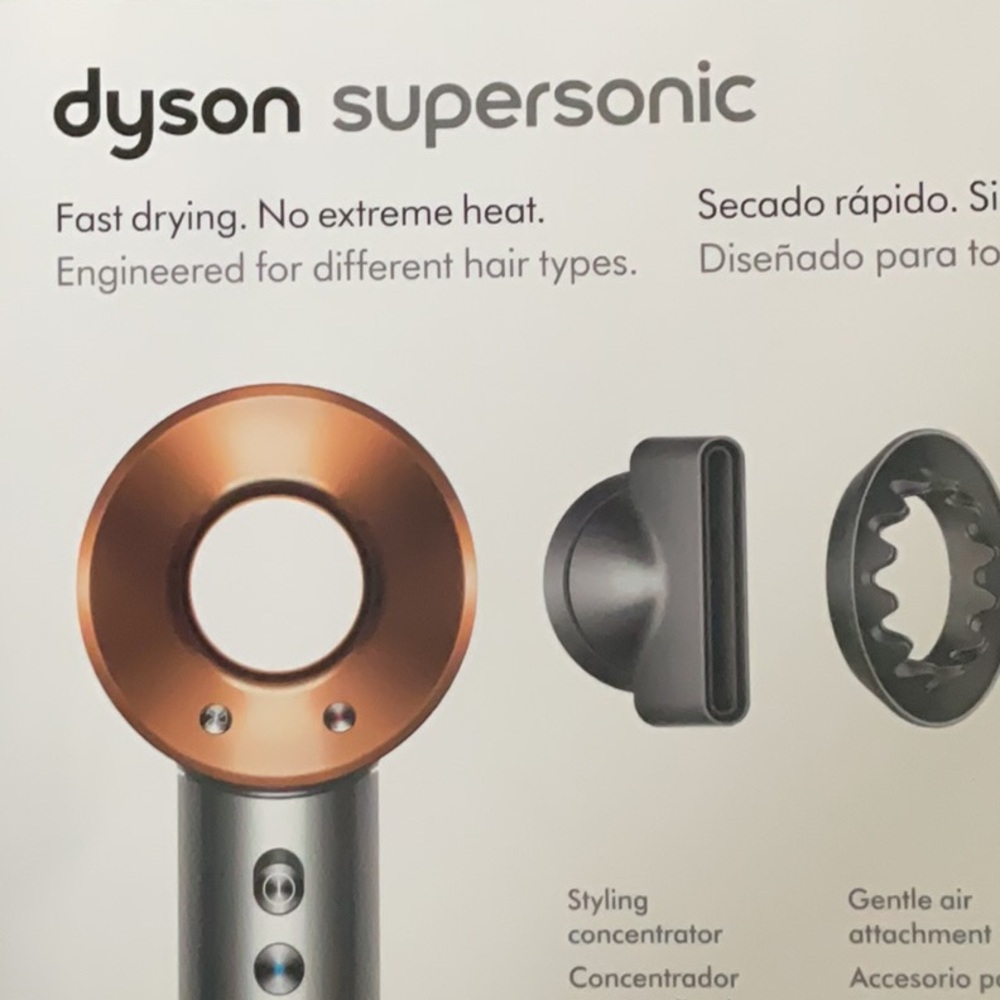 Dyson Supersonic Hair Dryer - Copper and Gray